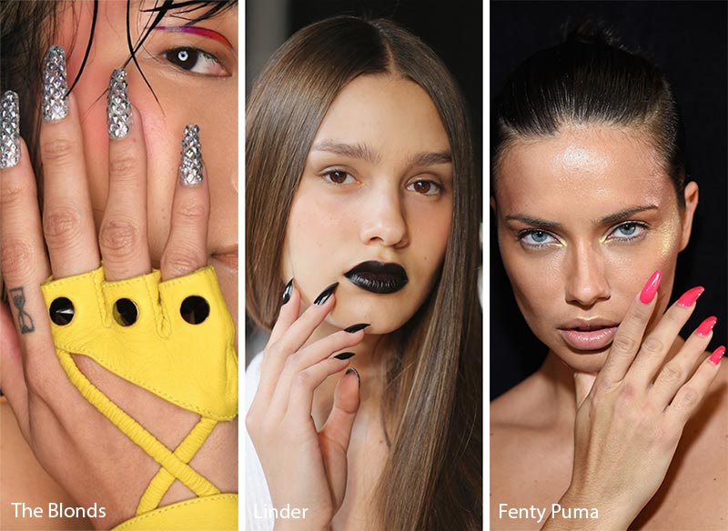 Spring/ Summer 2018 Nail Trends: Stiletto Nails