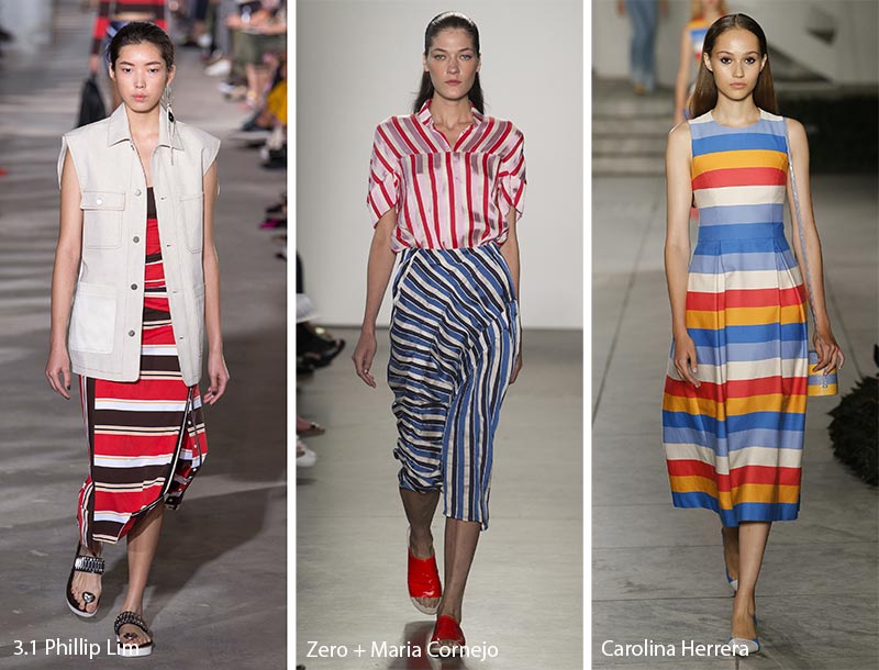 Spring/ Summer 2018 Print Trends: Stripes Patterns