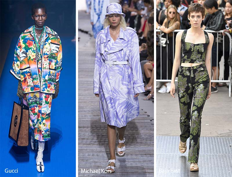 Spring/ Summer 2018 Print Trends: Tropical Patterns