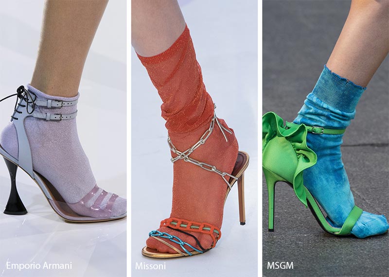 Spring/ Summer 2018 Shoe Trends: Sandals with Socks