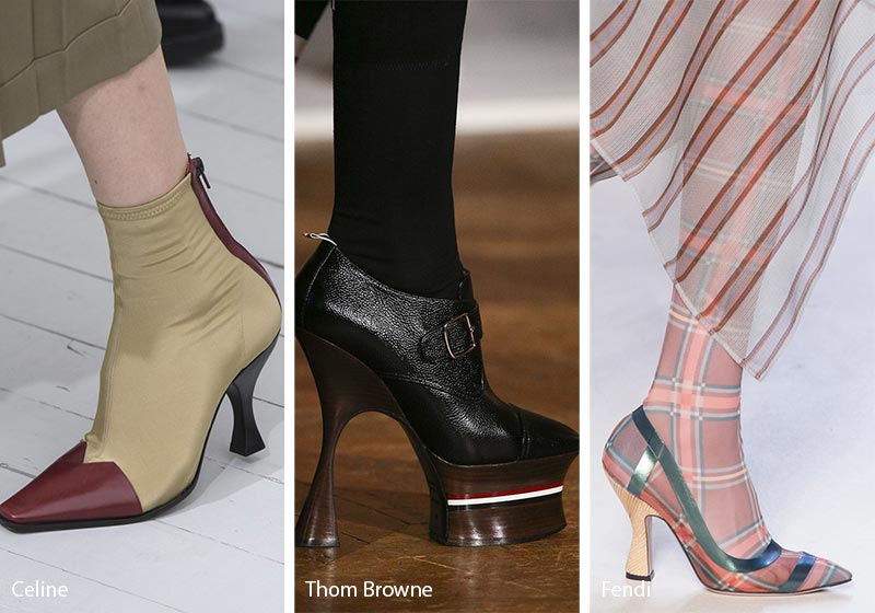 Spring/ Summer 2018 Shoe Trends: Shoes with Spool Heels