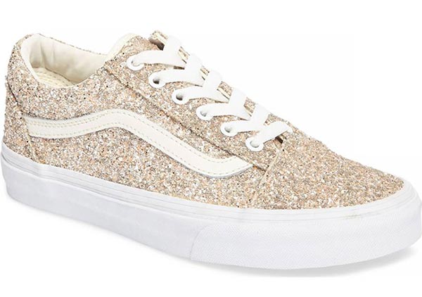 Christmas Gifts for Her: Vans Glitter Sneakers