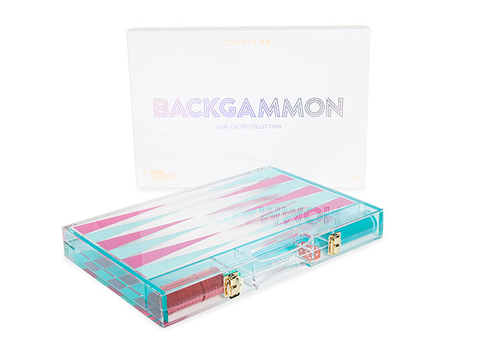 Christmas Gifts for Her Ideas: SunnyLife Loucite Backgammon
