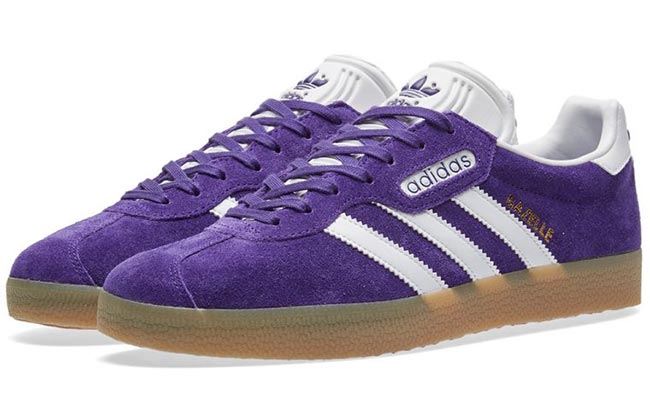 Pantone Color of the Year 2018 Ultra Violet Beauty & Fashion Items: Adidas Gazelle Ultra Violet Sneakers