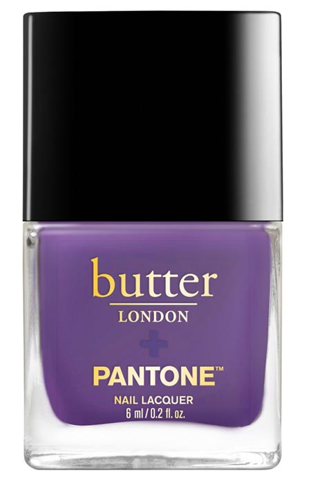 Pantone Color of the Year 2018 Ultra Violet Beauty & Fashion Items: Butter London Pantone 2018 Color of the Year Ultra Violet Nail Lacquer