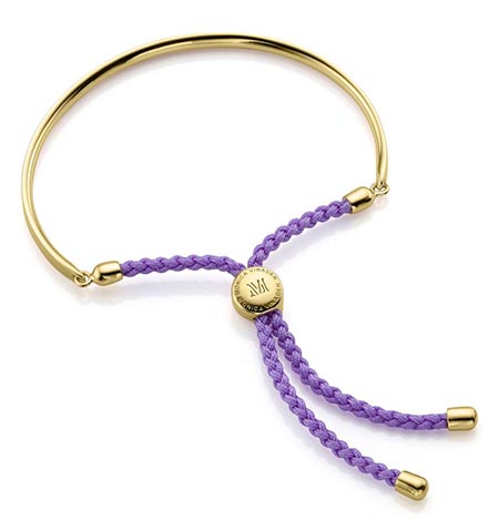 Pantone Color of the Year 2018 Ultra Violet Beauty & Fashion Items: Monica Vinader Bracelet