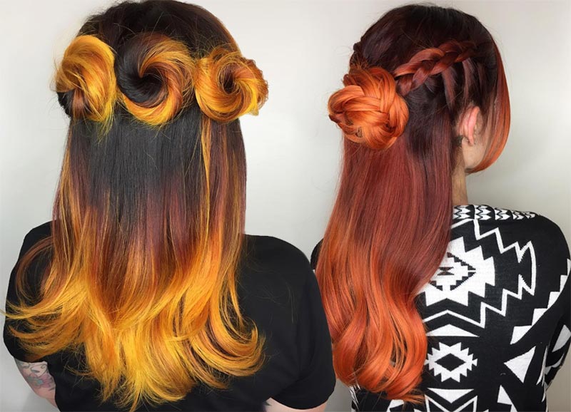 Autumn/ Fall Hair Colors, Ideas and Trends