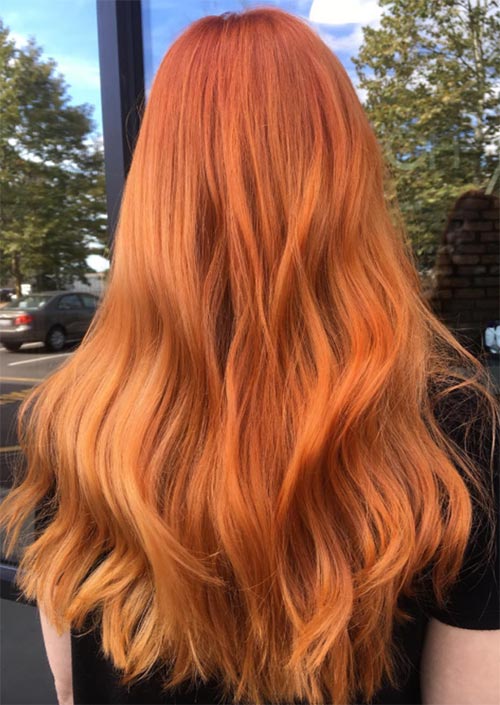 Autumn/ Fall Hair Colors, Ideas and Trends: Auburn Hair