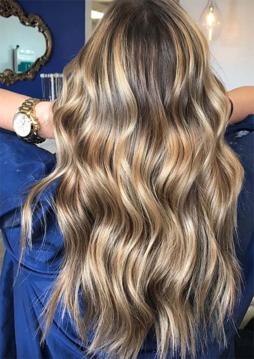 Autumn/ Fall Hair Colors, Ideas and Trends: Blonde Balayage Hair
