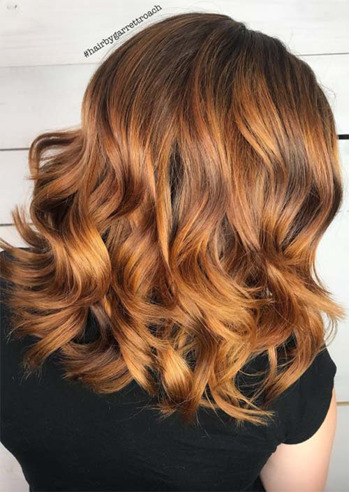 Autumn/ Fall Hair Colors, Ideas and Trends: Caramel Macchiato Hair