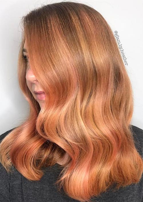 Autumn/ Fall Hair Colors, Ideas and Trends: Strawberry Blonde Hair