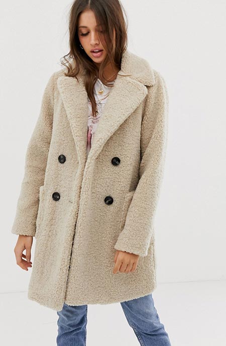 Best Teddy Bear Coats to Buy: New Look Teddy Coat