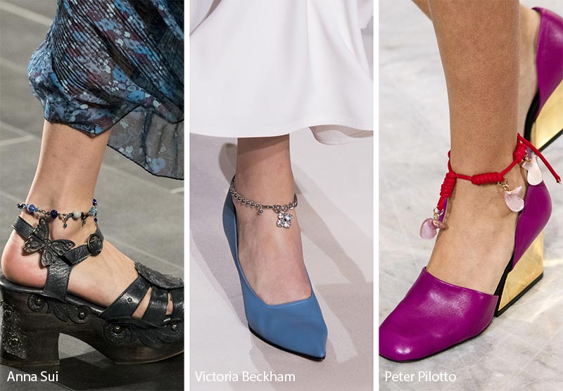 Spring/ Summer 2018 Jewelry Trends: Anklets