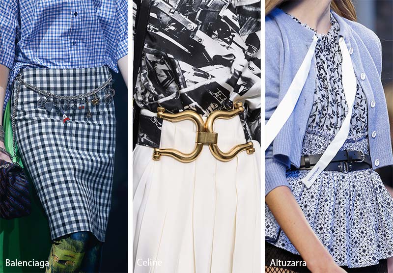 Spring/ Summer 2018 Accessory Trends: Statement Belts