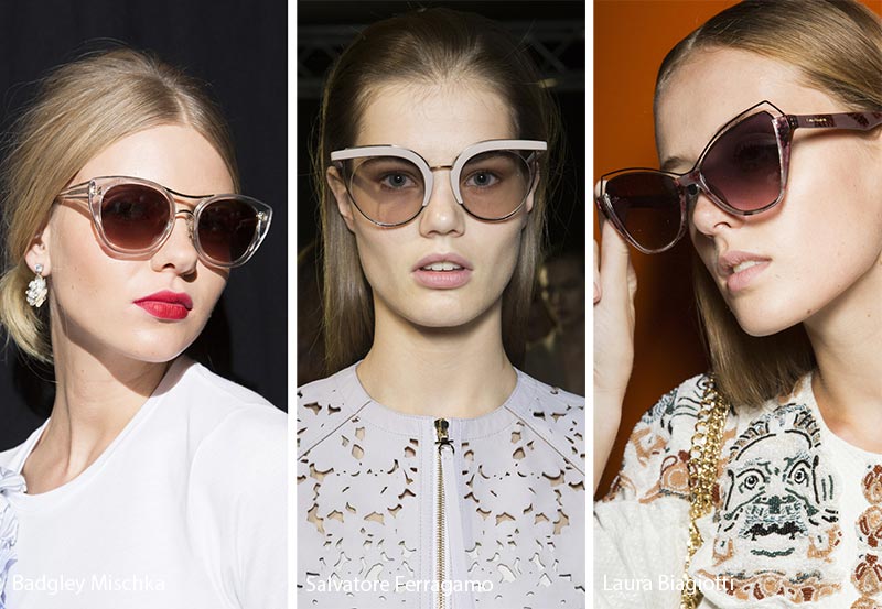 Spring/ Summer 2018 Sunglasses Trends: Large Cat Eye Sunglasses