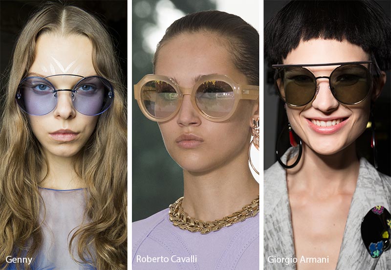 Spring/ Summer 2018 Sunglasses Trends: Oversized Round Sunglasses