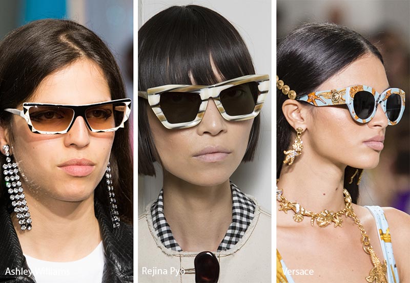 Spring/ Summer 2018 Sunglasses Trends: Printed Frames Sunglasses