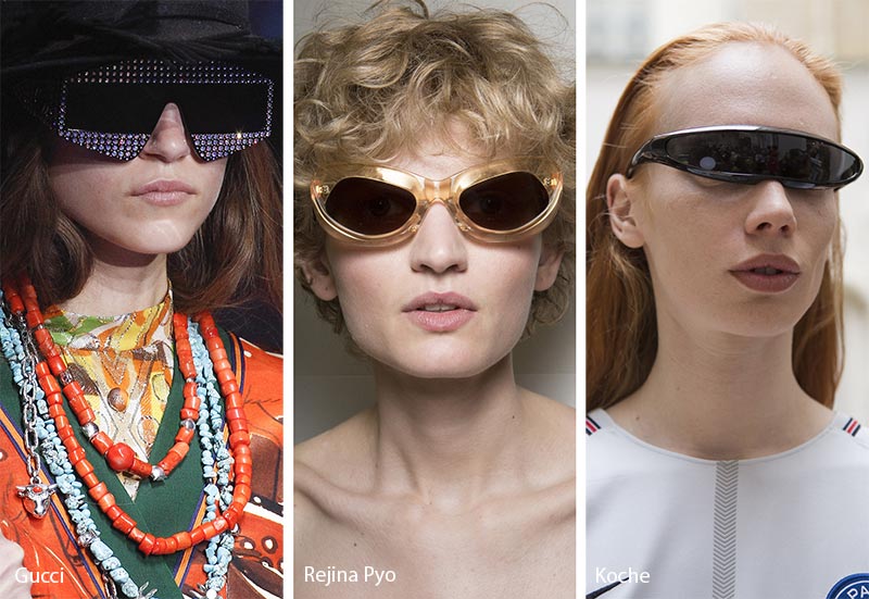 Spring/ Summer 2018 Sunglasses Trends: Sci-Fi Sunglasses