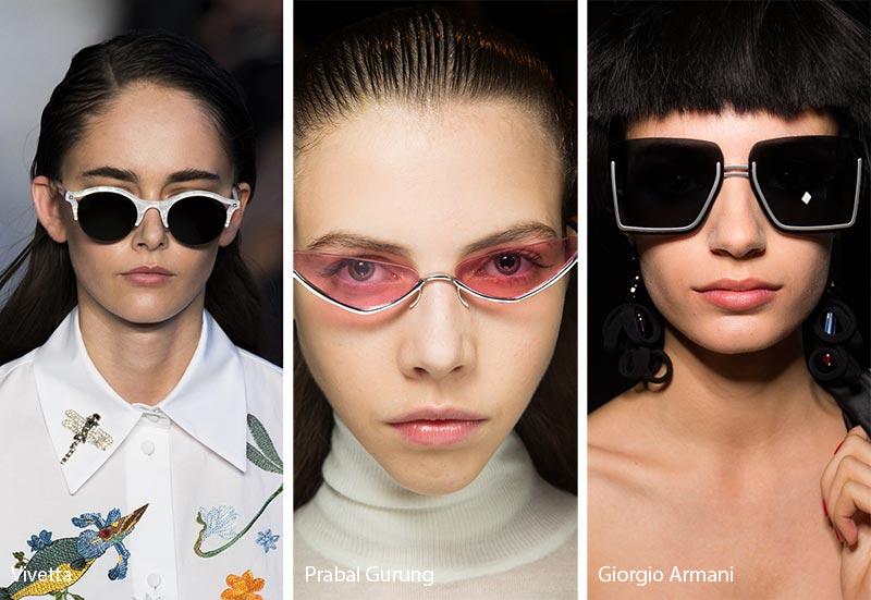 Spring/ Summer 2018 Sunglasses Trends: Semi Rimless Sunglasses