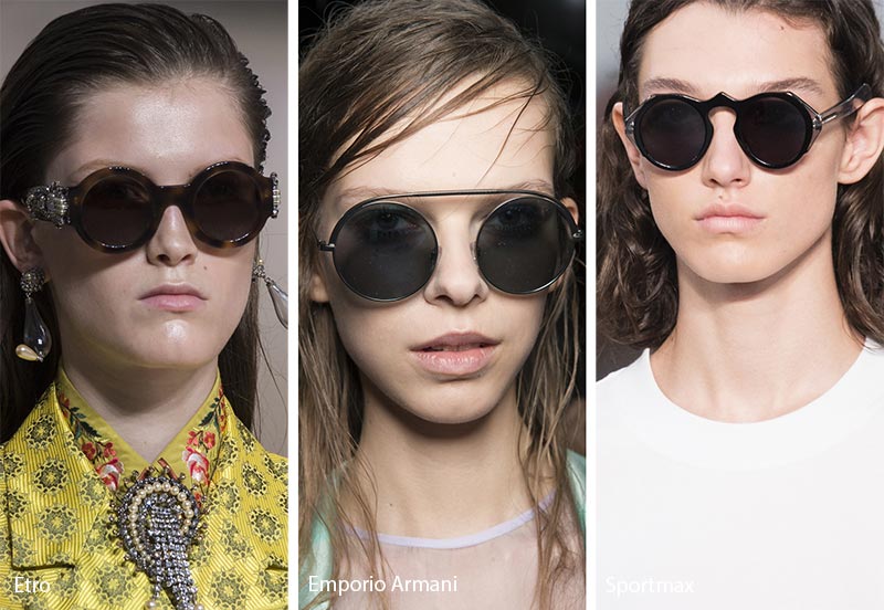 Spring/ Summer 2018 Sunglasses Trends: Small Round Sunglasses