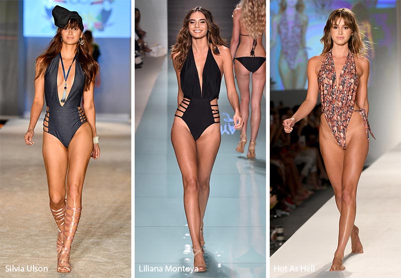 Spring/ Summer 2018 Swimwear Trends: Sexy One Pieces