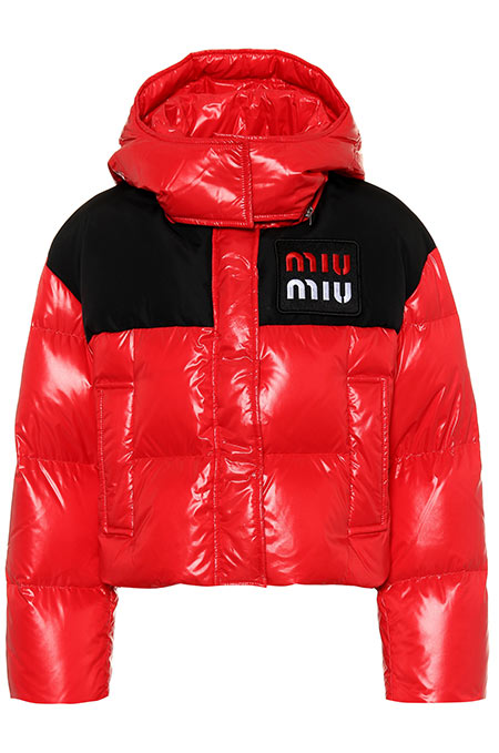 Best Down/ Puffer Jackets for Women: Miu Miu Puffer Jacket
