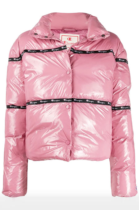Best Down/ Puffer Jackets for Women: Champion Pink Puffer Jacket