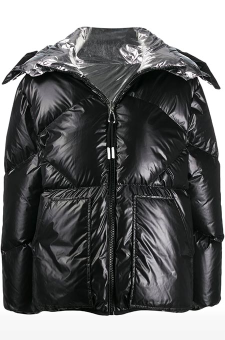 Best Down/ Puffer Jackets for Women: Sandro Paris Reversible Puffer Jacket