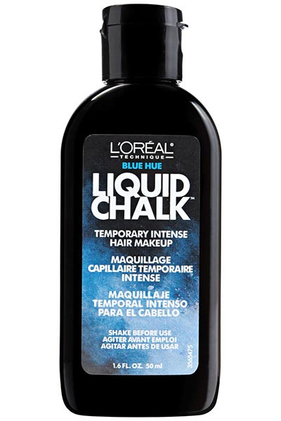 Best Hair Chalks/ Hair Crayons: L’Oreal Blue Hue Liquid Chalk Temporary Hair Makeup