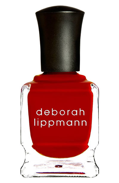 Best Red Nail Polishes for Every Skin Tone: Deborah Lippmann Red Nail Polish in Respect