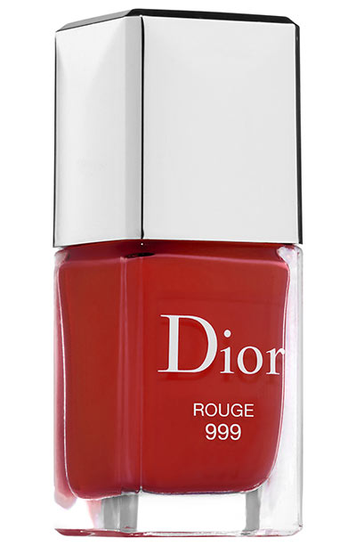 Best Red Nail Polishes for Every Skin Tone: Dior Red Nail Polish in Rouge 999