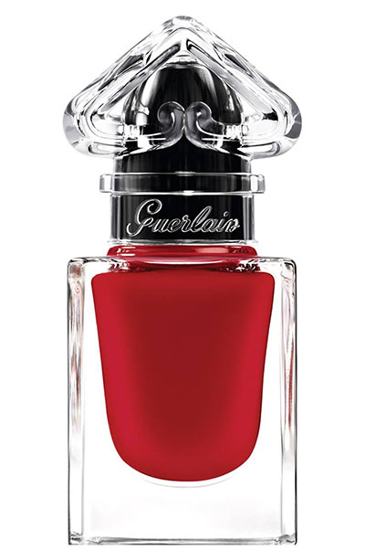 Best Red Nail Polishes for Every Skin Tone: Guerlain Red Nail Polish in Red Bowtie