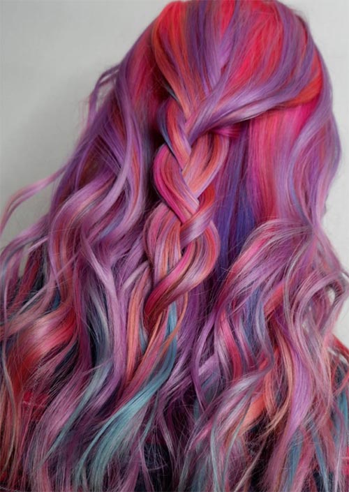 Types of Hair Chalks: Temporary Hair Dyes