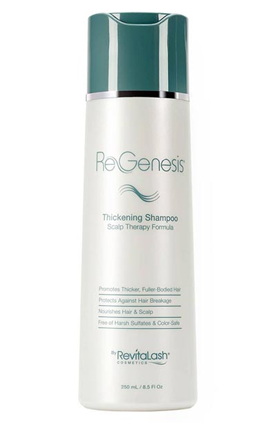 Best Hair Growth Shampoos: ReGenisis by RevitaLash Thickening Shampoo Scalp Therapy Formula