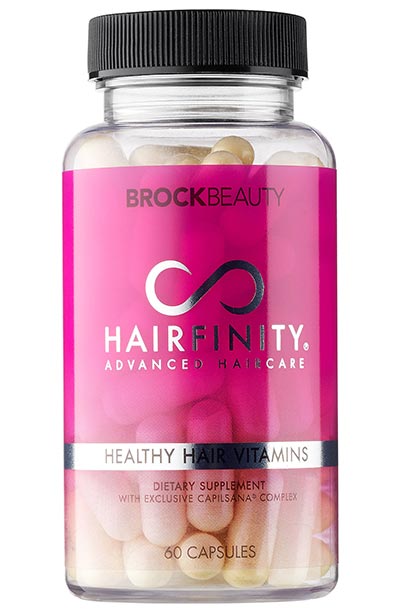 Best Hair Growth Vitamins & Supplements: Brock Beauty Hairfinity Healthy Hair Vitamins