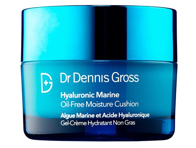 Best Hyaluronic Acid Serums, Moisturizers & Skincare Products: Dr. Dennis Gross Skincare Hyaluronic Marine Oil-Free Moisture Cushion
