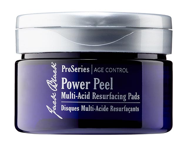 Best Hyaluronic Acid Serums, Moisturizers & Skincare Products: Jack Black Power Peel Multi-Acid Resurfacing Pads