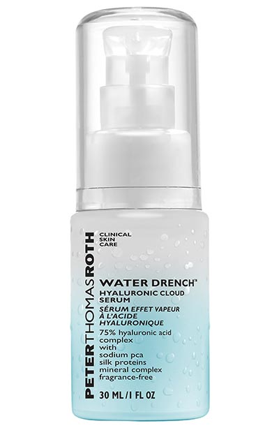 Best Hyaluronic Acid Serums, Moisturizers & Skincare Products: Peter Thomas Roth Water Drench Hyaluronic Cloud Serum