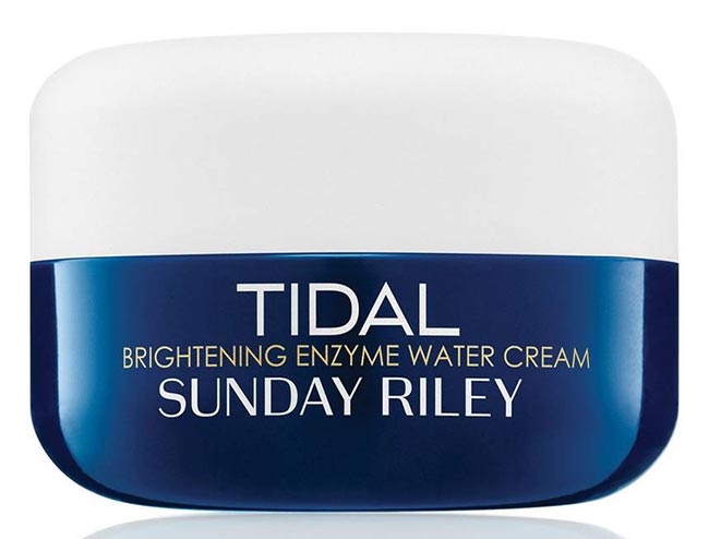 Best Hyaluronic Acid Serums, Moisturizers & Skincare Products: Space.NK.apothecary Sunday Riley Tidal Brightening Enzyme Water Cream