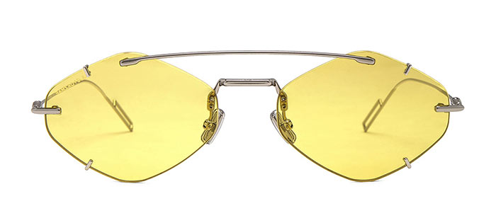 Best Tiny/ Small '90s Sunglasses for Women: Dior Small Geometric Sunglasses