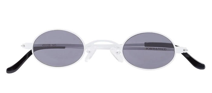 Best Tiny/ Small '90s Sunglasses for Women: Roberi & Fraud Doris Small Oval Sunglasses