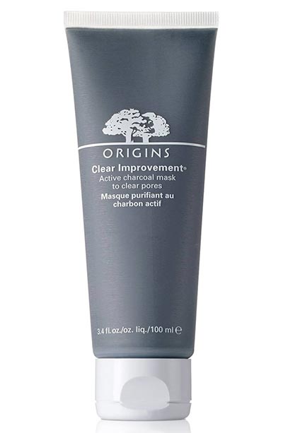 Best Clay Masks for Blackheads: Origins Clear Improvement Active Charcoal Mask