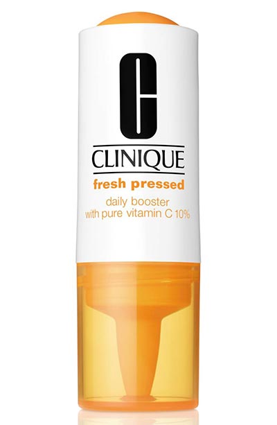 Best Vitamin C Serums, Moisturizers & Other Skincare Products: Clinique Fresh Pressed Daily Booster with Pure Vitamin C 10%