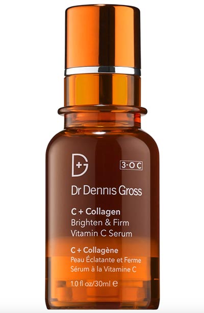 Best Vitamin C Serums, Moisturizers & Other Skincare Products: Dr. Dennis Gross Skincare C+ Collagen Brighten & Firm Vitamin C Serum