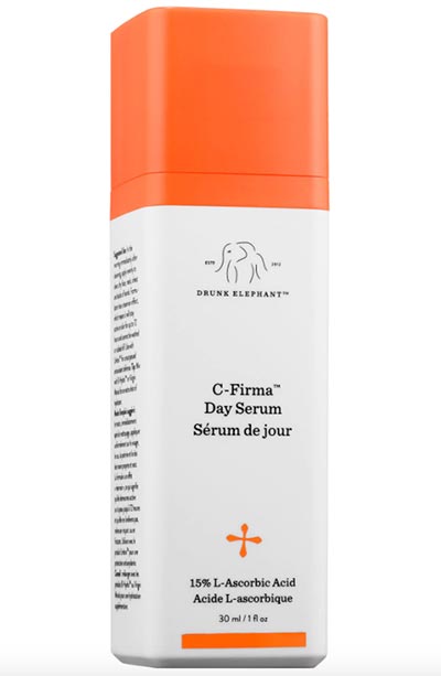 Best Vitamin C Serums, Moisturizers & Other Skincare Products: Drunk Elephant C-Firma Day Serum