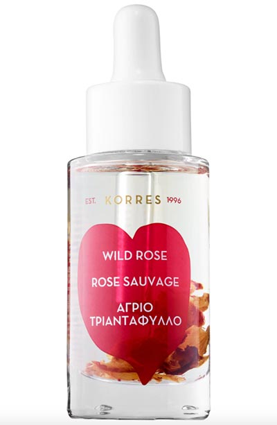 Best Vitamin C Serums, Moisturizers & Other Skincare Products: Korres Wild Rose Vitamin C Active Brightening Oil