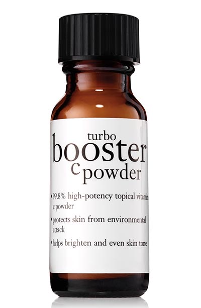 Best Vitamin C Serums, Moisturizers & Other Skincare Products: Philosophy Turbo Booster C Powder