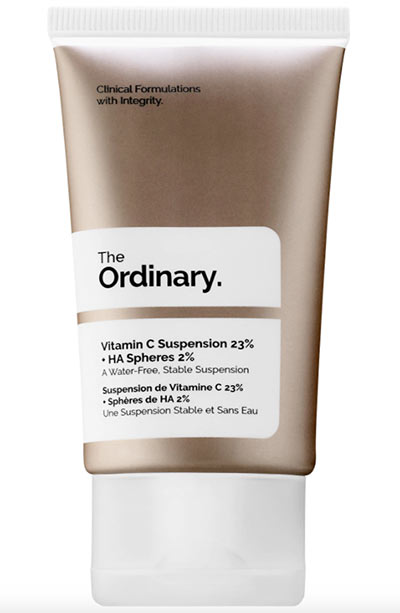 Best Vitamin C Serums, Moisturizers & Other Skincare Products: The Ordinary Vitamin C Suspension 23% + HA Spheres 2%