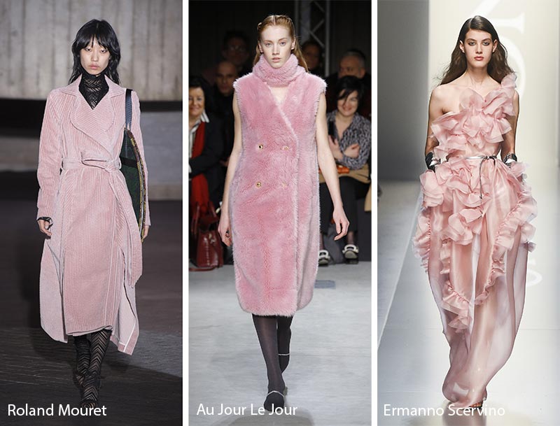 Fall/ Winter 2018-2019 Color Trends: Mellow Rose