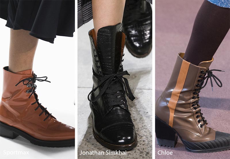 Fall/ Winter 2018-2019 Shoe Trends: Combat Boots